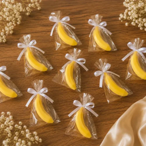 bananas simbolinė dovanele ranku darbo muilas